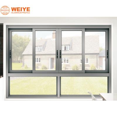 China door & Guangdong Weiye Aluminum Factory Window Aluminum Sliding Door Frame for sale