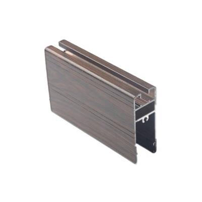 China door & Wood Sliding Window And Sliding Door Extrusion Window Aluminum Grain Aluminum Profiles for sale