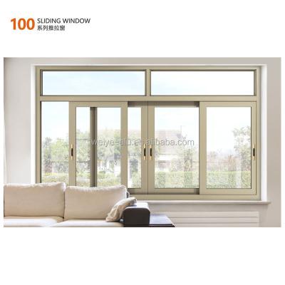 China Sliding Popular Factory Aluminum Frame Cambodia Door Glass Sliding Door for sale