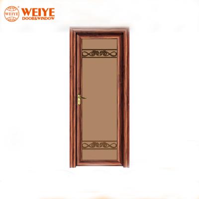 China Swing 2020 new designs aluminum strip interior casement security doors for Myanmar maket for sale