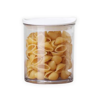 China 25.4 fl oz (750ml) wide mouth food grade plastic clear plastic jar workable for food packaging for sale