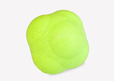 China 5.5cm Hexagonal Reaction Ball Silicone Agility Coordination Reflex Exercise for sale