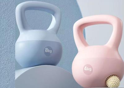 China Home Fitness Gym Equipment Fitness Accessories Soft Kettlebell With Handle Free for sale