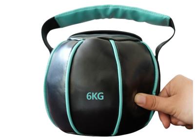 China Home Fitness Gym Equipment Fitness Accessories Soft Kettlebell with Handle Free for sale