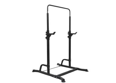 China Multifunctional Adjustable Single And Double Bar Rack Squat Rack Bench Press Rack for sale