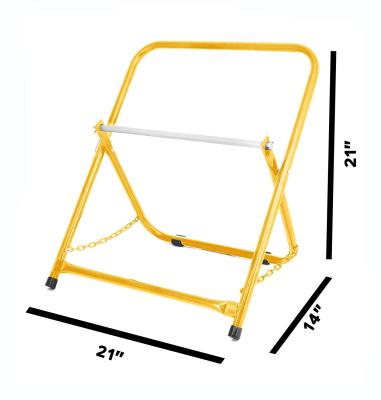 China Carrying Folding Spool Trolley Electrician's Wire Spool Holder Wire Installer Spool Wire Reel Cable Trolley for sale