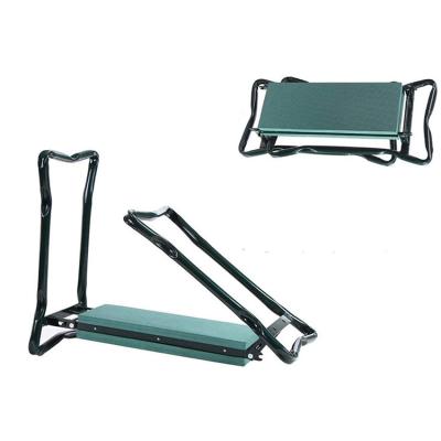 China Steel Pipe Folding Garden Kneeler and EVA Seat with 2 Cases Garden Kneeler for sale