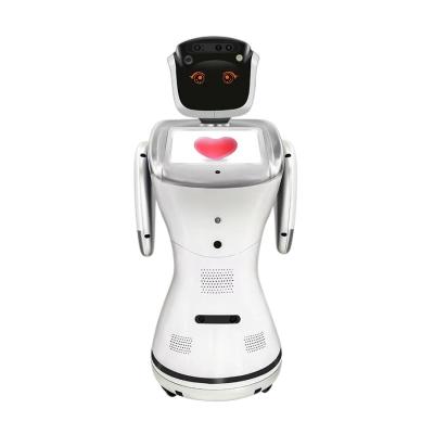 China Obstacle Avoidance Intelligent Commercial Service Robot Humanoid Robot for Hotel, Exhibition Hall etc. Reception Robot for sale