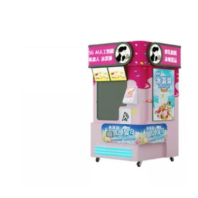 China Hotel Subway Station Shopping Mall Full Automatic Bubble Tea Vending Machine, Ice Cream Orange Juice Coffee Vending Machine with Credit Card Payment System for sale