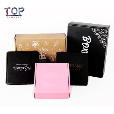 China Recyclable Custom Printing Paper Boxes Packaging Box 100pcs Package Gift Box With Logo for sale