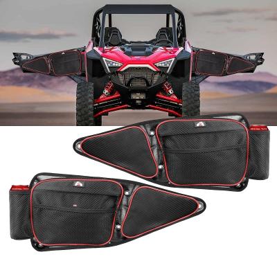 China Oxford Cloth Set Of 2 Oxford Cloth Front Door With Knee Pad Car Side Door Hardware Storage Bag for sale