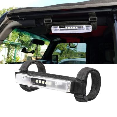 China IP68 Magnetic Wraparound Light Battery LED Bar IP68 AA Interior Car Auxiliary LED Lights Slim Thin Working Rechargeable Light for sale