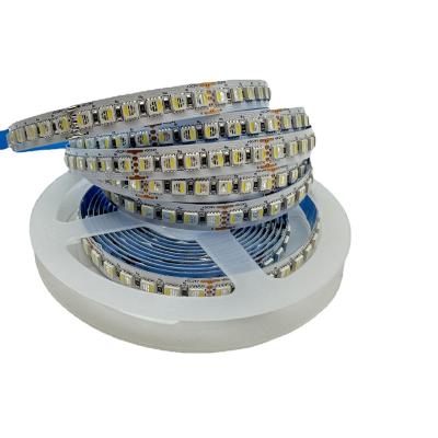 China Easy Installation Flexible led light high efficiency 12mm 96led/m dc12v 24v rgbww 5in1 4in1 rgbw led strip for sale