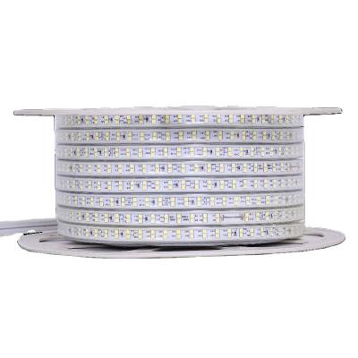 China LANDSCAPE High brightness 110v 220v high voltage 50meter per roll waterproof smd2835 flexible led light strip for sale