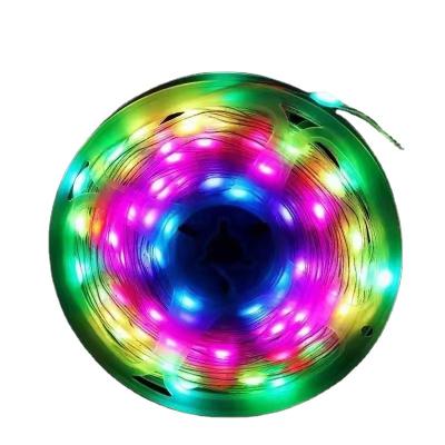 China LANDSCAPE 100m/roll usb 5v copper christmas led for christmas decoration smd2835 flexible led light strip for sale