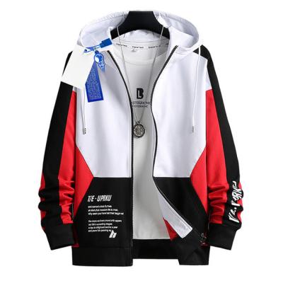 China Anti-pilling 2022 New Custom Design Logo Fashion Men Hip Hop Streetwear Pattern Copy Zip Hoodie Jacket Coat for sale