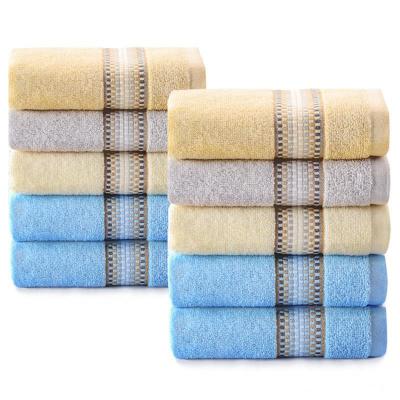 China Sustainable Towel Sets Promotional Good Quality 100% Cotton Towels Bath Towel for sale