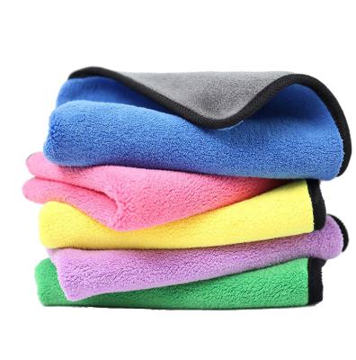 China Viable Micro Fiber Towel Cleaning Cloth Microfiber Towels Car Care Detailing Premium Car Microfiber Detailing Towels for sale