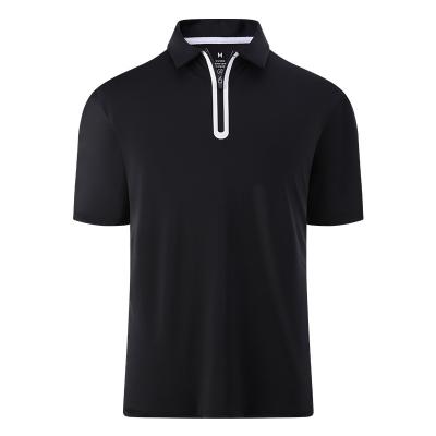 China Anti-wrinkle hot selling cotton 2023 summer golf polo shirt in Europe and America sports polo shirt for sale