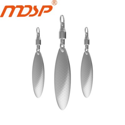 China Eco-friendly Fishing Lures Spinner Fishing Bait With Thoughtful Swivel Fish Scale Design for sale