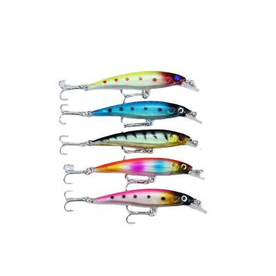 China MDSP 90mm 7.5g 5 Colors Minnow Fishing Lures With False Hook Fishing Bait MD-MN-0009 for sale