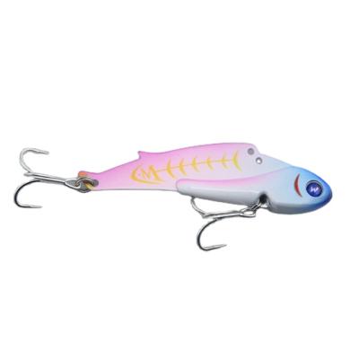 China Eco-friendly Fishing Lures Metal Blade Vibration 7g 12g 15g VIB Lures For Lure Fishing Metal Bait for sale