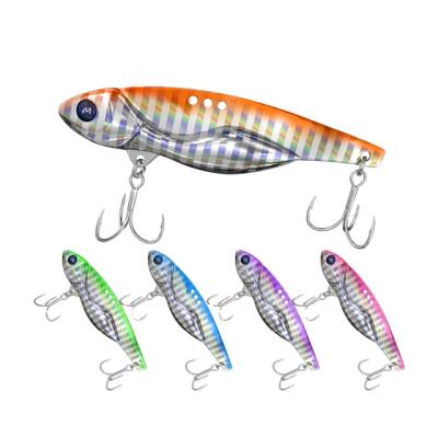 China Artificial Metal Hard BaitFishingLures MDSP 10g13g16g Lead VIB With Treble Hook Baiting Lures Fake Bait for sale