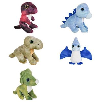 China Adorable Mini Dinosaur Plush Stegosaurus BRONTOSAUR Triceratops PTERANODON Prehistoric Toys for sale