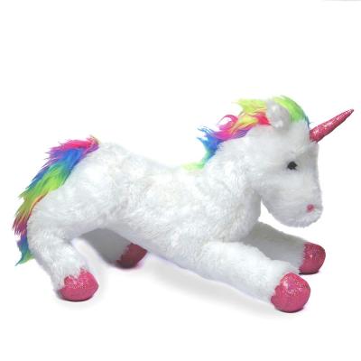 China Custom Large Stuffed Plush Unicorn Toy White Pig Unicorn Stuffed Animal Toys for sale