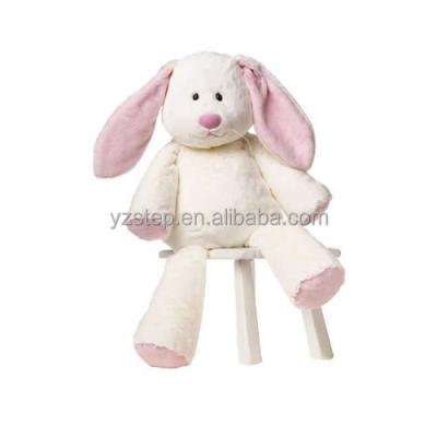 China Long Plush Ear Stuffed Bunny Red Green Rabbit Plush Toy for sale