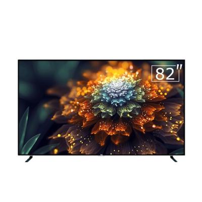 China PORTABLE TV Cheap Televisions 82 Inch Smart Android Smart UHD TV Price LED Flat Screen TV for sale