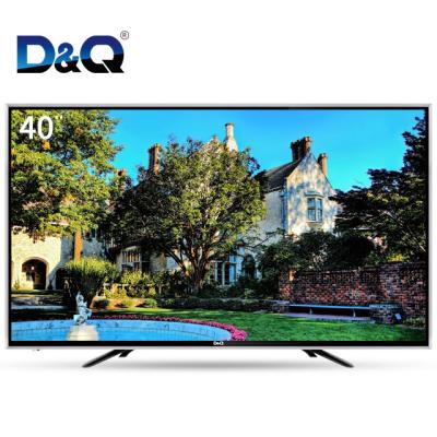 China Hotel TV China Manufacturer Narrow Frame HD Television 40 Inch Smart TV With WIFI Led TV for sale