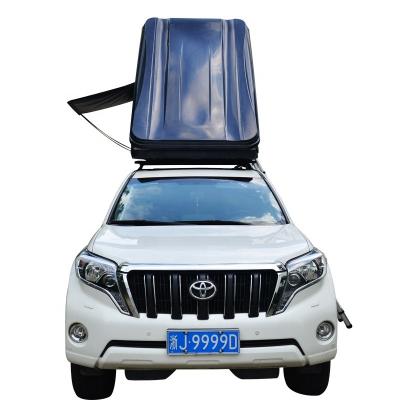 China Upright Bracing Type Fender Hardshell Car Awnings Camping Roof Top Triangle Rooftop Tent for sale