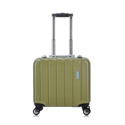 China Mini PC OEM PC+ABS tsa lock folder aluminum frame travelcase universal sports trolley case for sale