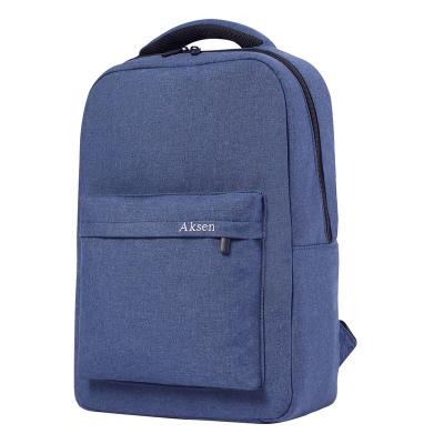 China Portable Custom Large Capacity Zipper Notebook Laptop School Bag Men Travel Durable Business Backpack for sale