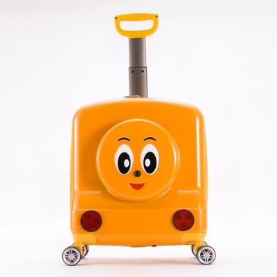 China PC 2022 New Design Children's Cartoon Luggage Trolley Suitcase High Quality Travel Bag Set Suitcase for sale