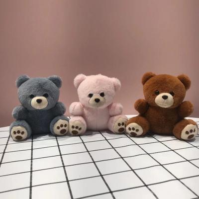 China Factory direct wholesale 10CM boutique teddy bear plush toy can be customized bear pendant plush teddy bear key chain for sale