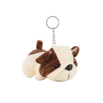 China Hot-Wholesale New Plush Backpack Decoration Gifts Cartoon Daddy Dog Stuffed Plush Doll Toy Custom Hanging Plush Key Chain for sale