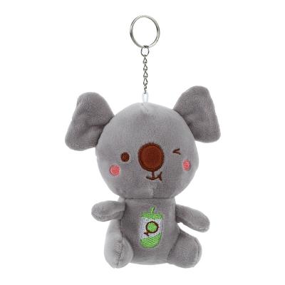 China 2021 New Mini Stuffed Animal Plush Toy Wholesale Bear Creative Pendant Key Chain Doll Mobile Phone Case Doll for sale