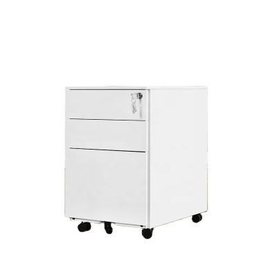 China Adjustable (other) made in China exquisite workmanship commercial furniture 3 drawer mobile pedestal cabinet for sale