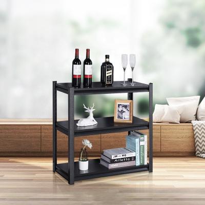 China Modern Fashion Hot Sale Boltless Shelves Black storage rack metal for sale