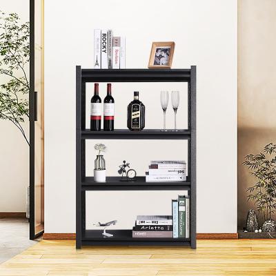 China Modern Fashion Hot Sale Boltless Shelves Black five-layer cabinet racks for sale