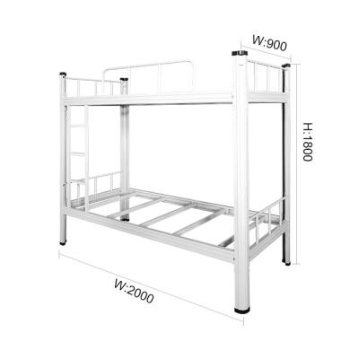 China Adjustable (other) factory direct wholesale price  bunk steel bed frames for adult use for sale