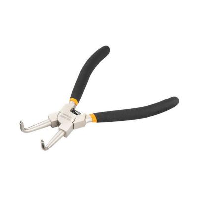 China TOLSEN 10082 Bent Internal Circlip Pliers 180mm Steel for sale