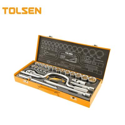 China Socket 15141 24pcs TOLSEN Box Wrench Tool Socket Set 1/2