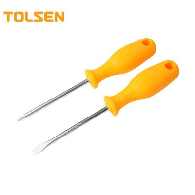 China 2pcs Precision Plastic Tools TOLSEN 20735 Magnetic Screwdriver Set for sale