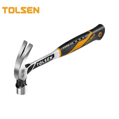 China Industrial Hammer TOSLEN 25171 One Piece Forged Steel Mini Claw Hammer for sale