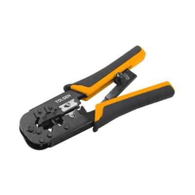 China Ratchet Terminal Modular Wire Clamps TOLSEN 38054 Cable Crimping Pliers for sale