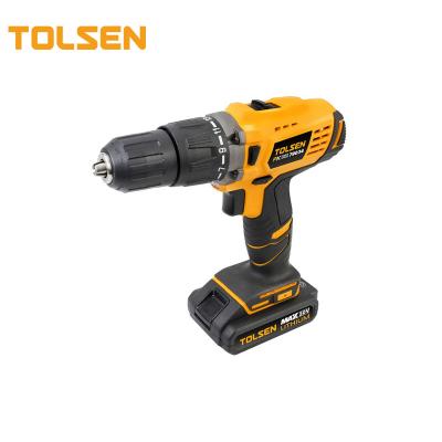 China TOLSEN 79034 Electric Cordless 18v Power Drill with Impact Function 79034 for sale