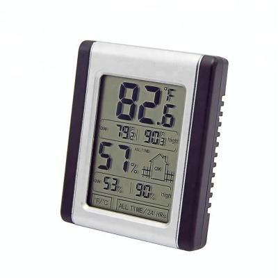 China Amazon hot mini digital temperature hygrometer instant reading meter and large LCD hygrometer thermometer 124 for sale